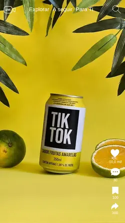 layout Tik Tok 