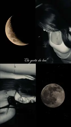 ela gosta da lua