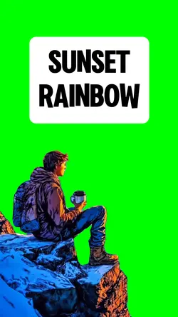 SUNSET RAINBOW