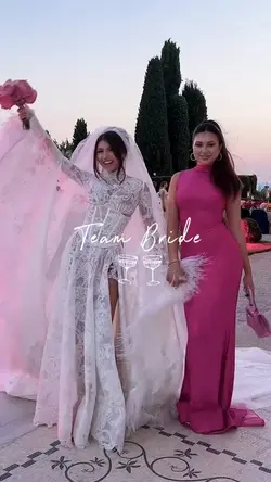 Wedding team bride