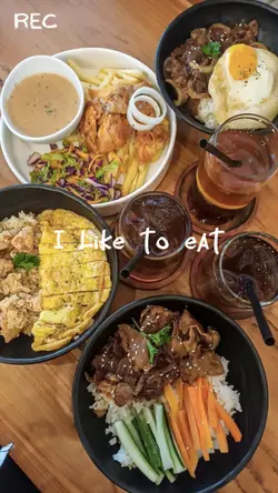I like to eat