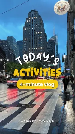 4 minute vlog