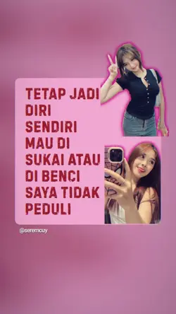tetap jadi diri 