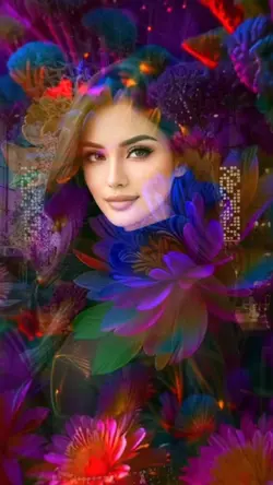 Flowers overlay 