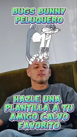 BUGS BUNNY PELUQUERO