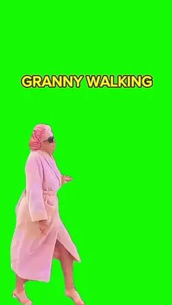 Granny WALKING 