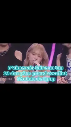 Top 10 des vocalist 