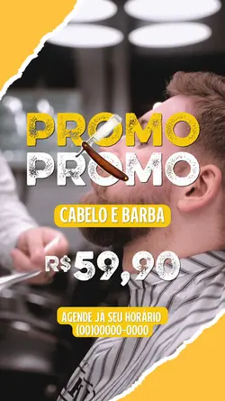 promo barbearia