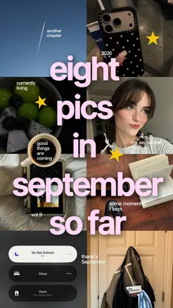 8 pics in September 