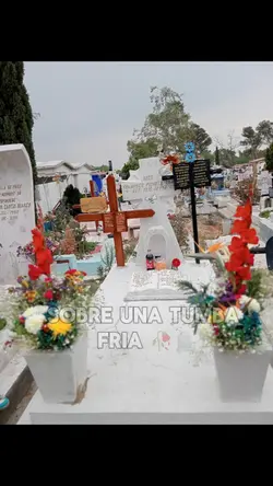 sobre una tumba