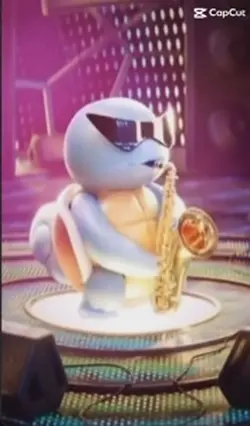 Saxophone squirtle