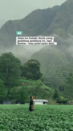 menghadapi dunia