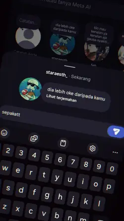 dia lebih oke