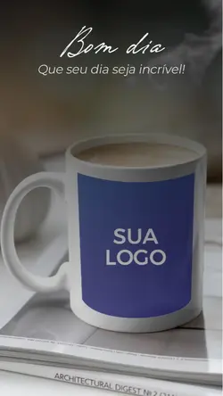 Xícara café logo 