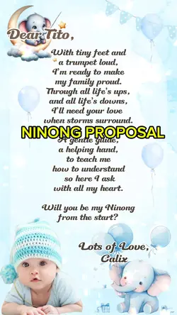 NINONG PROPOSAL 