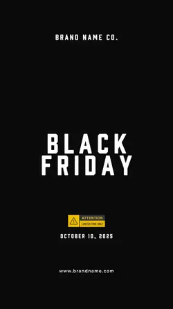 BLACK FRIDAY SALE