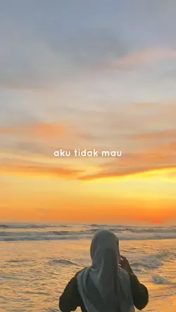 aku tidak mau 