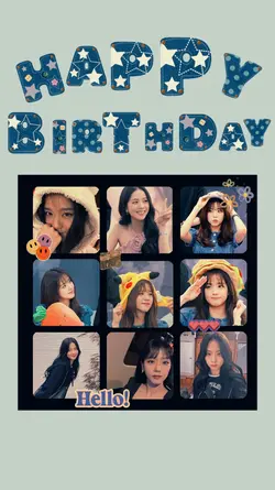 Birthday template