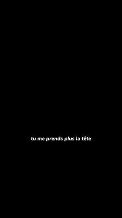 j'suis fatigué