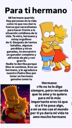 Para ti hermano 