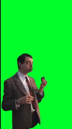 mr bean eat