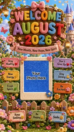 Welcome August 2026