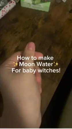 Moon water tutorial!