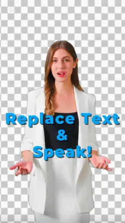 Replace Text & Speak