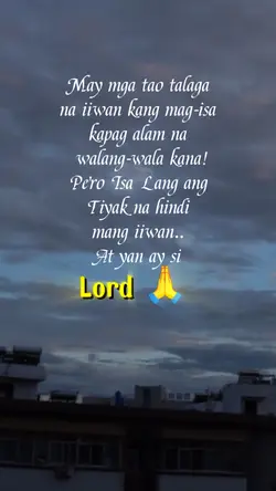 Keep on praying 