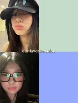 TRend with bestie 