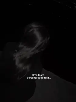 Um sorriso forçado…