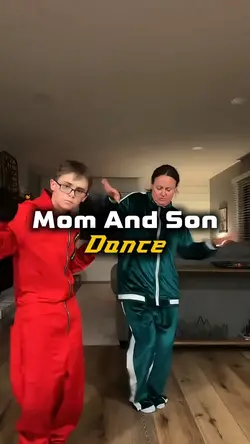 mom and son dance