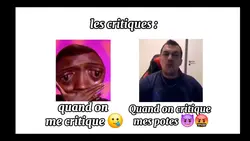 on critique pas