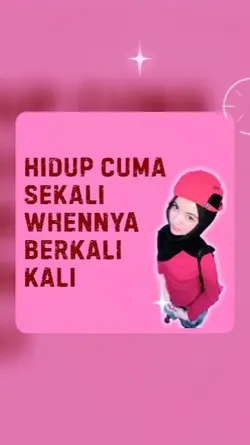 hidup cuma sekali