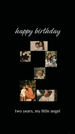 birthday two year 