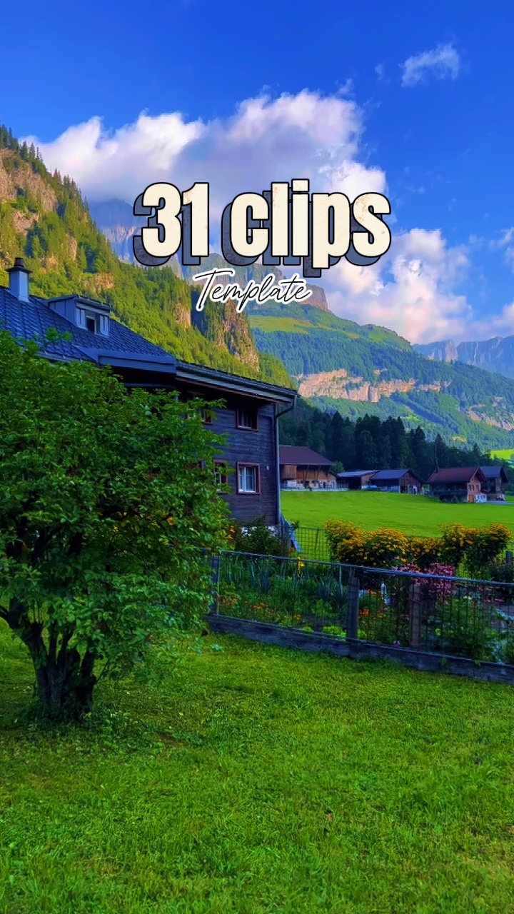 capcut template cover