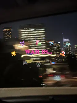 war is back. 