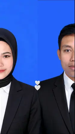 latar biru nikah 2ft