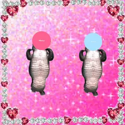 Dancing croc duo