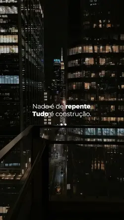 Tudo é construção 