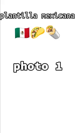 plantilla mexicana 