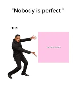 nobody is perfect