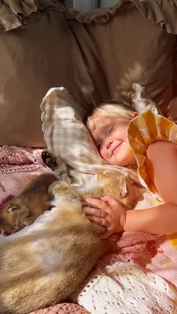 moment with my cat