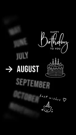 August Birthday