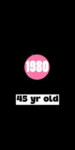 1980/45yrold