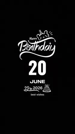 hbd 20 june 2026