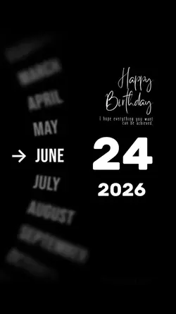 Hbd 24 June 2026 