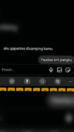 yaudah sini pangku