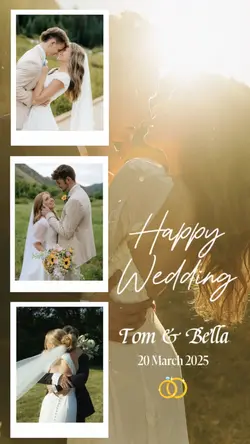 Happy wedding 