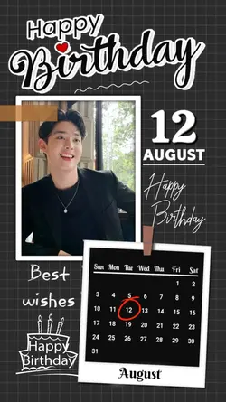 12 AUGUST HBD AESTH